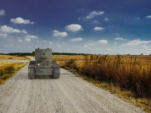 kv 2 soviet heavy tank 3D Model