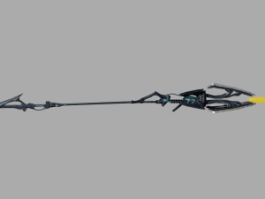 sci-fi spear low-poly 3Dモデル