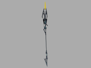 sci-fi spear low-poly 3Dモデル