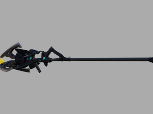 sci-fi spear low-poly 3Dモデル
