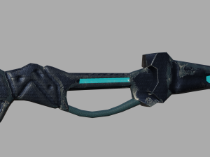sci-fi spear low-poly 3Dモデル