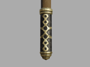 medieval fantasy axe 3D Model