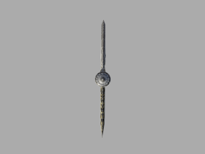 medieval fantasy axe 3D Model