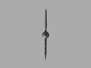 medieval fantasy axe 3D Model