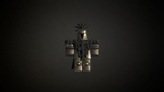 Roblox r6 knight armor model 3D Model .c4d .max .obj .3ds .fbx .stl .blend 