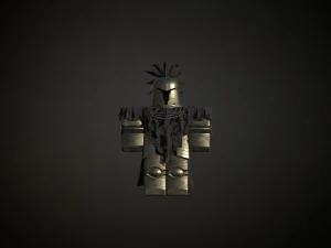 Modelo de armadura de cavaleiro Roblox r6 Modelo 3D
