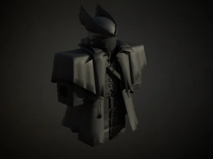 Roblox r6 vampire hunter armor model 3D Model