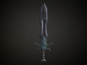 Medieval Fantasy Sword 3D 모델