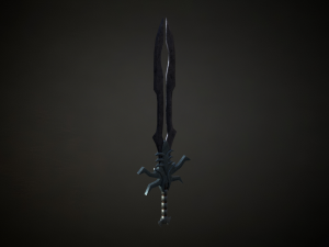 Medieval Fantasy Sword 3D 모델