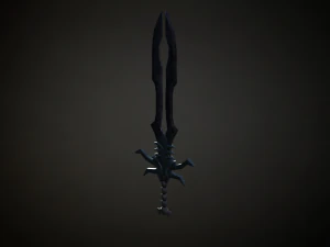 Medieval Fantasy Sword 3D Model