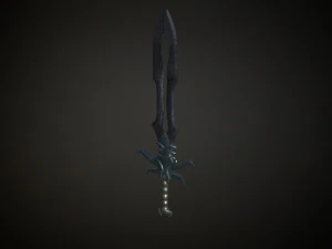 Medieval Fantasy Sword 3D Model