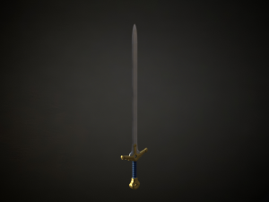 Medieval Fantasy Sword 3D-Modell