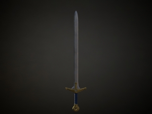 Medieval Fantasy Sword 3D-Modell