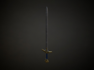 Medieval Fantasy Sword 3D-Modell