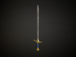 Medieval Fantasy Sword 3D-Modell
