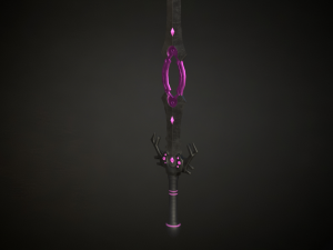 Medieval Fantasy Sword Model 3D