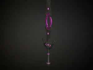 Medieval Fantasy Sword 3D Model