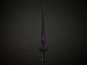 Medieval Fantasy Sword Model 3D