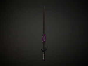 Medieval Fantasy Sword Model 3D
