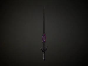 Medieval Fantasy Sword 3D Model