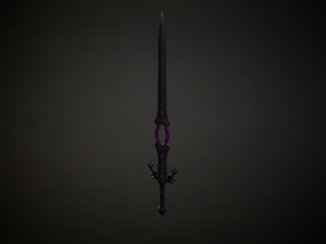 Medieval Fantasy Sword Model 3D