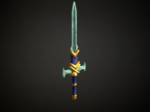 Medieval Fantasy Sword 3D 모델