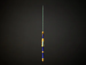Medieval Fantasy Sword 3D Model