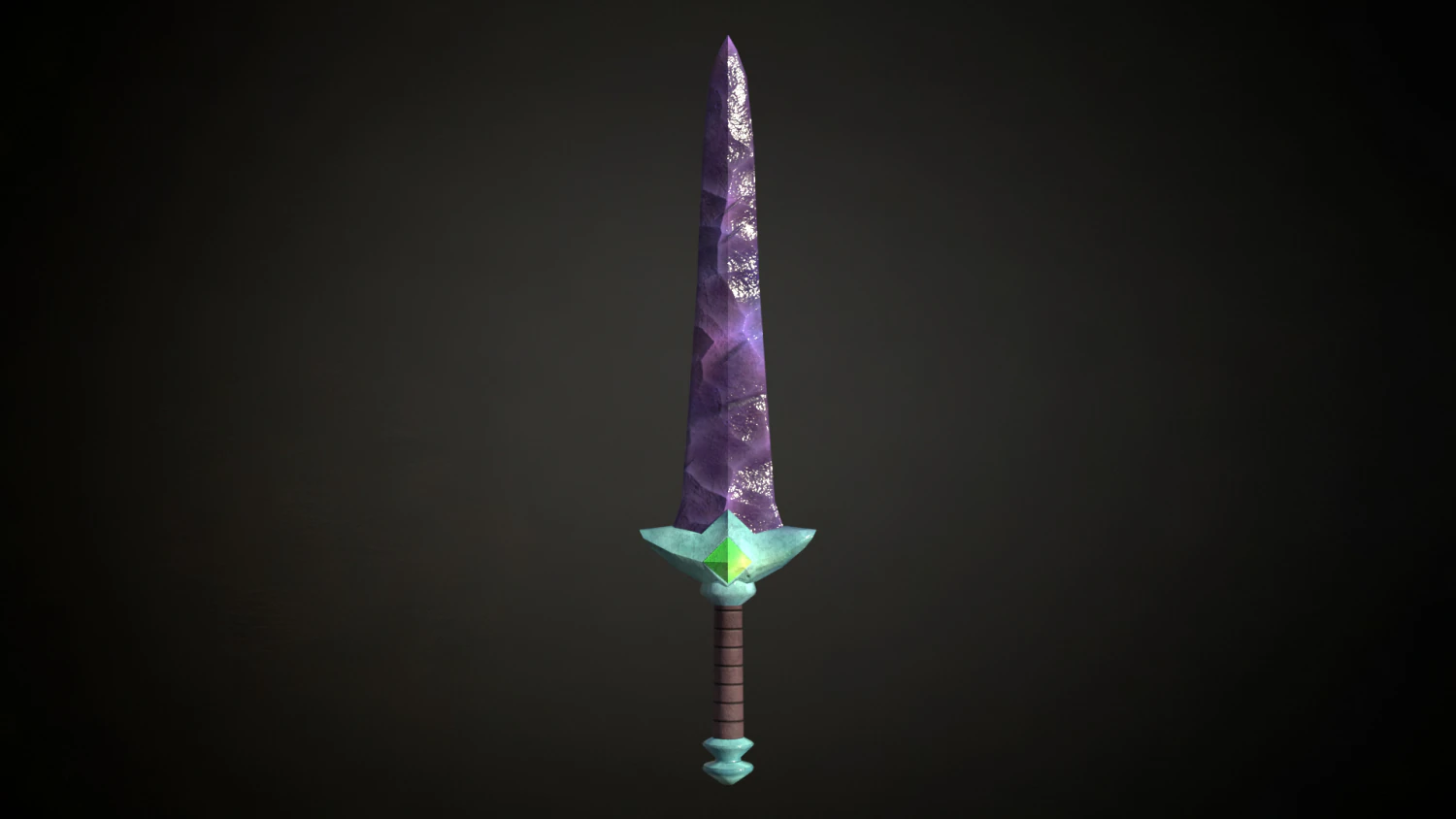 Medieval Fantasy Sword 3D Model .c4d .max .obj .3ds .fbx .stl .blend 
