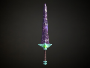 Medieval Fantasy Sword 3D मॉडल