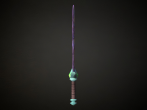 Medieval Fantasy Sword 3D Model