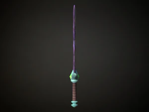 Medieval Fantasy Sword 3D Model