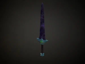 Medieval Fantasy Sword 3D Model
