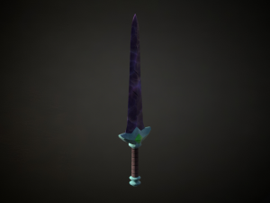Medieval Fantasy Sword 3D Model