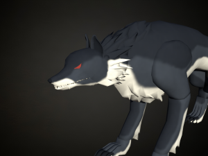 Roblox r6 wolf model Low-poly 3Dモデル