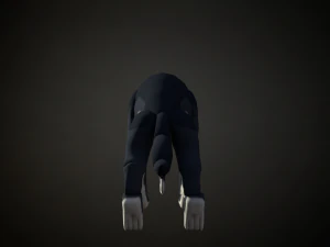 Roblox r6 wolf model Low-poly 3D Model
