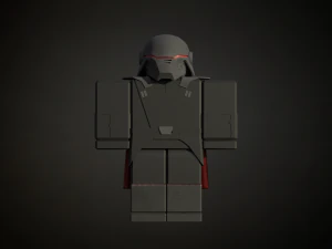 Roblox r6 knight armor model Low-poly 3D Model