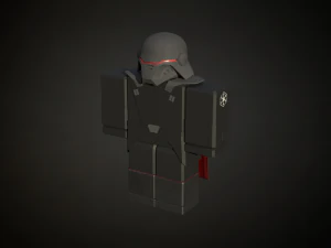 Roblox r6 knight armor model Low-poly 3D Model