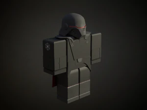 Roblox r6 knight armor model Low-poly 3D Model