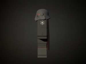 Roblox r6 knight armor model Low-poly 3D Модель