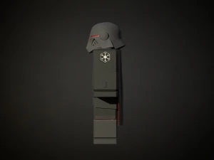 Roblox r6 knight armor model Low-poly 3D Model