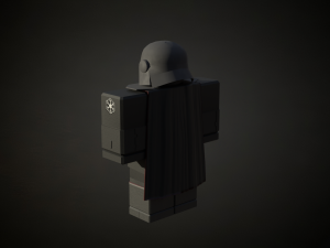 Roblox r6 knight armor model Low-poly 3D Модель