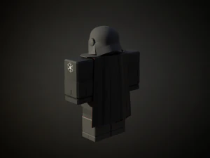 Roblox r6 knight armor model Low-poly 3D Model