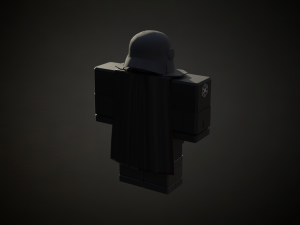 Roblox r6 knight armor model Low-poly 3D Модель