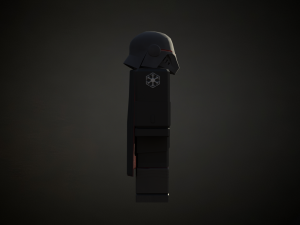 Roblox r6 knight armor model Low-poly 3D Модель