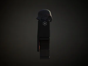 Roblox r6 knight armor model Low-poly 3D Model