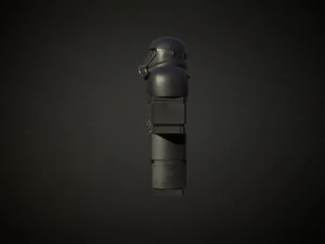 Roblox r6 knight armor Death-trooper model Low-poly 3D Model
