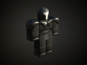 Roblox r6 knight armor model Low-poly 3D 모델
