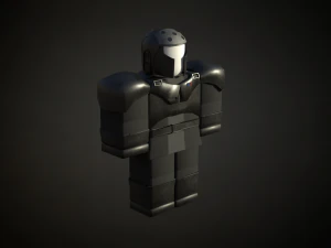 Roblox r6 knight armor model Low-poly 3D Model