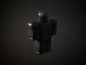 Roblox r6 knight armor model Low-poly 3D 모델