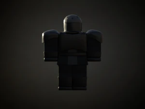 Roblox r6 knight armor model Low-poly 3D Model